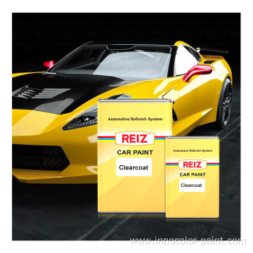 REIZ High Gloss 2K Car Automotive Paint Lacquer Damage Repair Brands Auto Car Paint Clear Coat